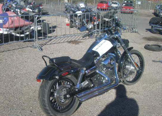 wrecked harley davidson for sale