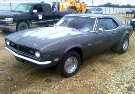 '68 Camaro SS Grey 327