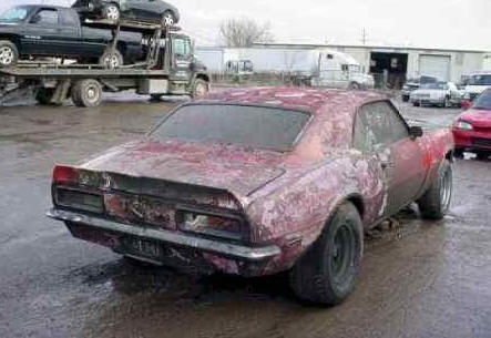 Camaro Salvage Cars