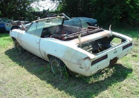 1969 Camaro Z11 RS/SS Convertible Pace Car