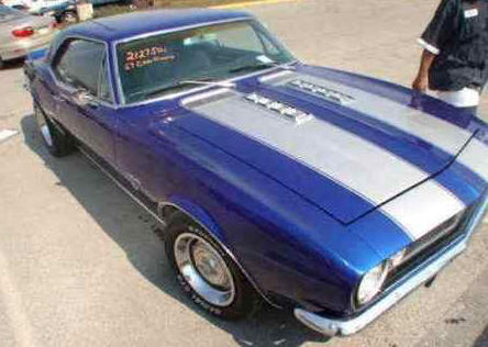 Old muscle project car 