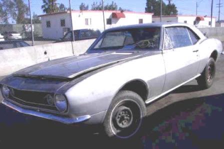 '67 Chevy Camaro Parts Car